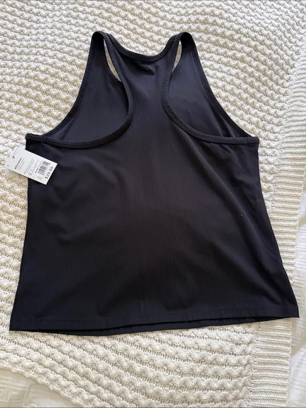 FLX Tank Top || Woman’s Workout Top Black Size L - Image 2