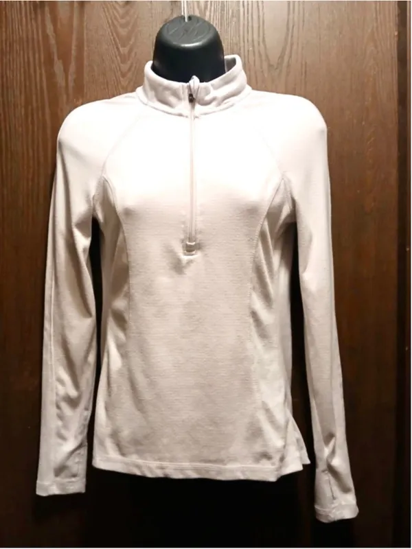 Avalanche Outdoor Supply Women's XS White 1/4 Zip Pullover GUC INV500 A7 - Image 8