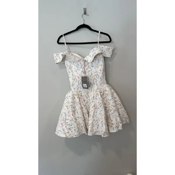 NWT House of CB Elida Off the Shoulder Minidress Size Small - Image 10