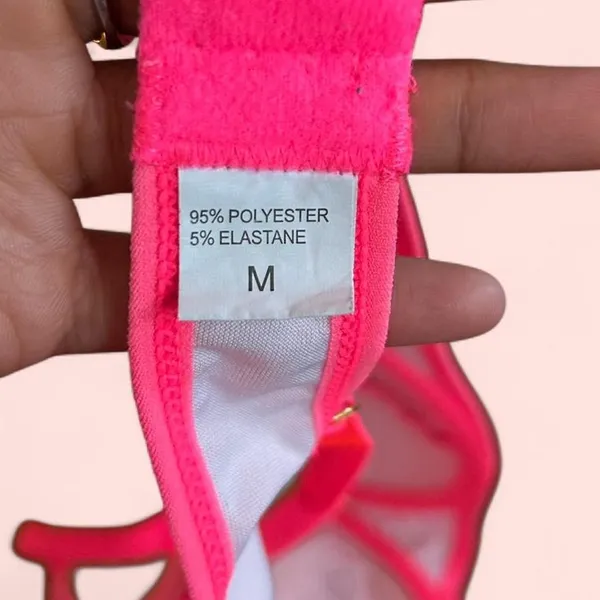 Source Unknown Hot pink bra - Image 3
