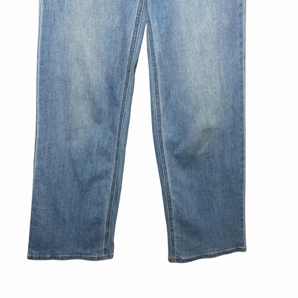Old Navy Women's High Rise Wow Wide Leg Jeans Sz 2 Stretch Light Wash Minimalist - Image 6