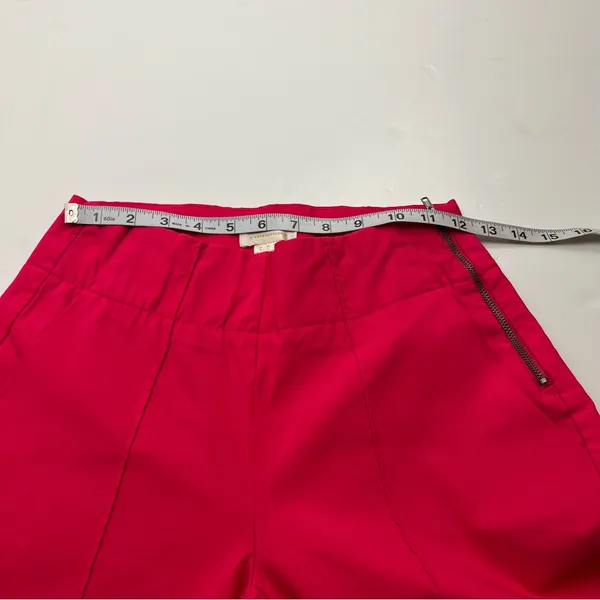 Maeve by Anthropologie Women’s Size‎ 2 Pink Wide-Leg Cropped Pant Pockets Preppy - Image 5