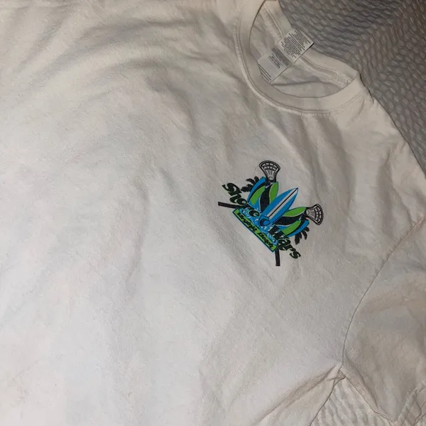 Shore Wars Lacrosse Graphic Virginia Beach, VA 2017 Size Medium White - Image 6