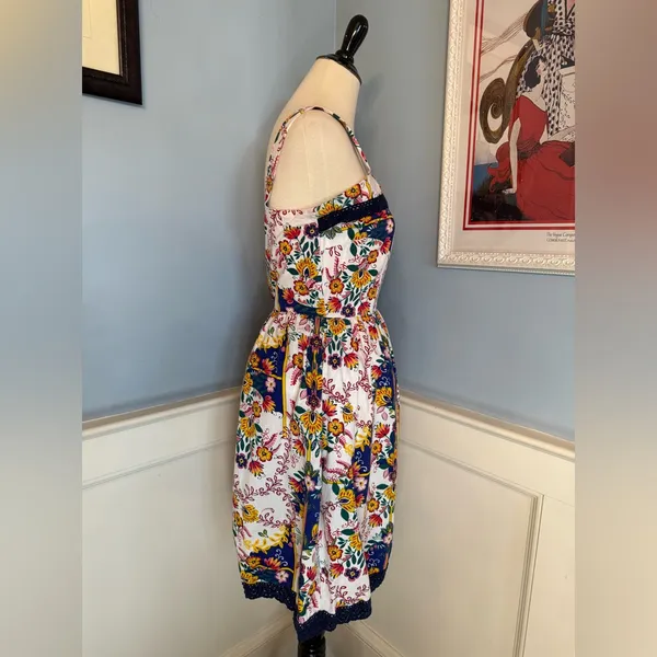 Yumi Kim Modcloth Intricate Whims Floral Sundress sz 8 - Image 3