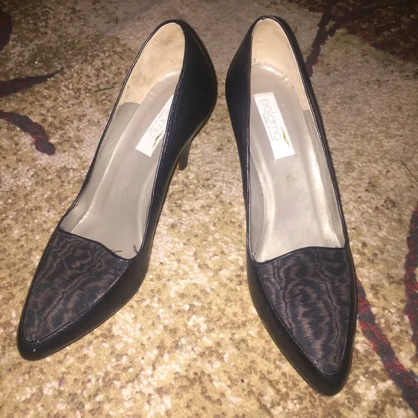Brown Paloma of Italy Vintage Heels Shoes Size 6.5 - Image 3