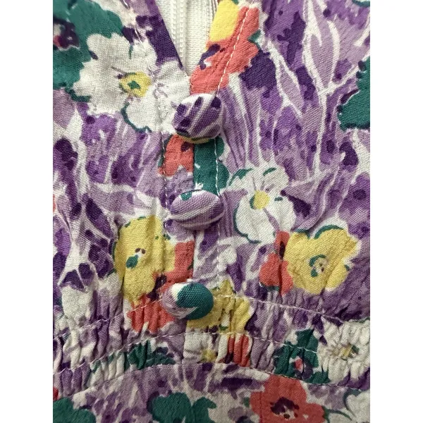 Faithfull The Brand Floral Tiered Midi Dress US Sz 10 Kate Middleton XL #D13-8 - Image 5