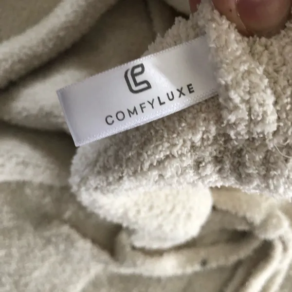 Comfyluxe Solid Color Luxury set S/M White - Image 2