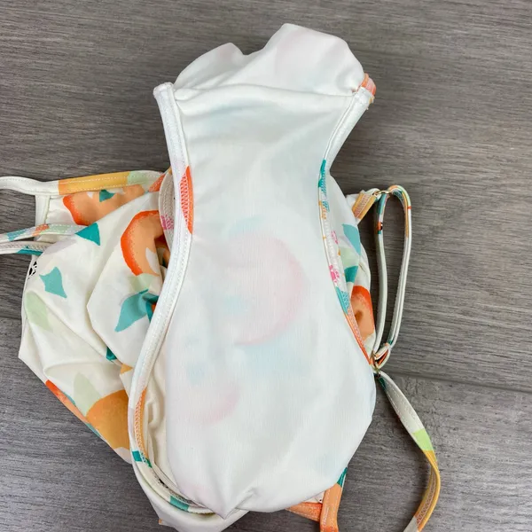 Kate Spade New York Cream Oranges Print One Piece Swimsuit Sz.M - Image 13