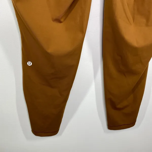 Lululemon Swift Speed High Rise Leggings Womens 20‎ Copper Brown 28" Running - Image 7