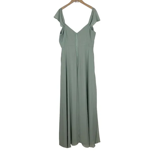 NWT Birdy Grey Spense Convertible Bridesmaid Dress in Sea Glass Green Medium - Image 4