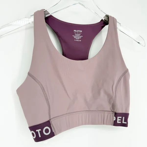 Peloton Renewed Control Color Block‎ Workout Bra Women's Size M Gym Girl - Image 4