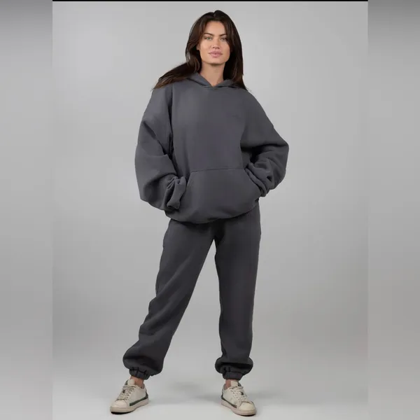 COMFRT Steel Grey Unisex Medium Sweatpants - Image 2