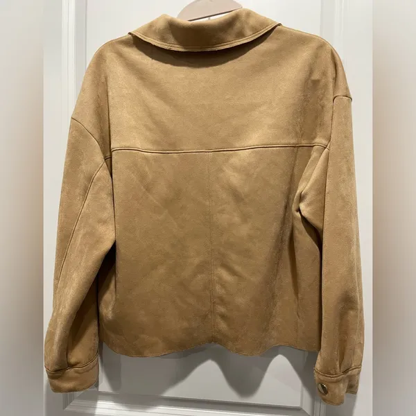 Zara Super Soft Tan brown Jacket - Image 3
