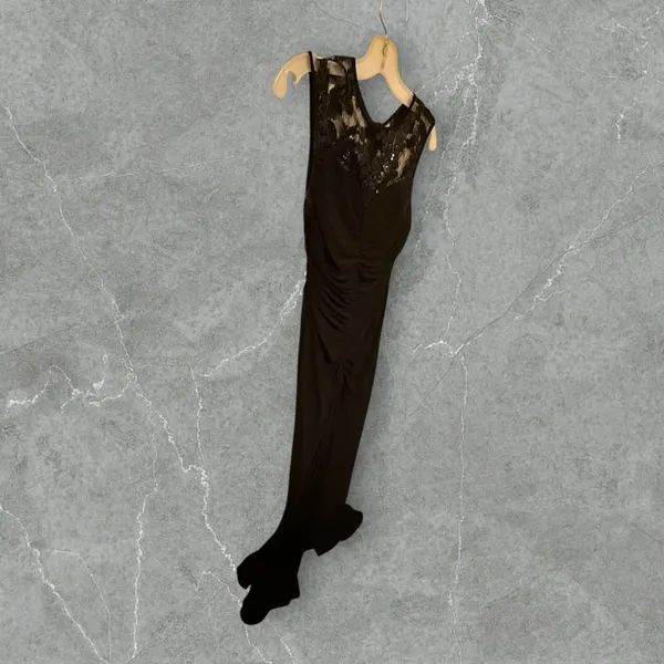 Windsor Long Black Formal Dress - Image 4