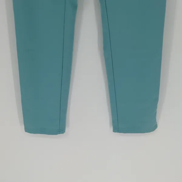 Figs Women's Teal Slim Straight Leg Pant Scrub Bottom‎ Size Extra Small Cargo - Image 4