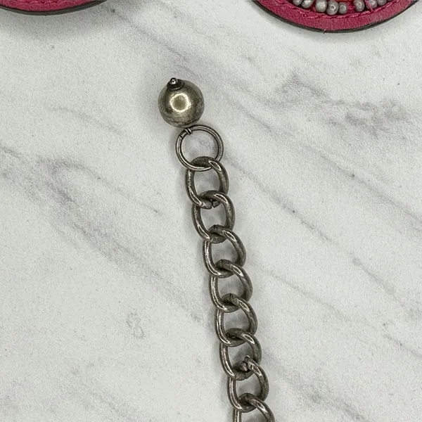 Chico's Beaded Medallion Silver Chain Belt OS ✨ - Image 13