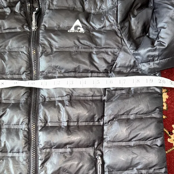 Gerry Weber Black Puffer Jacket Size Small Lightweight *tiny‎ tear unnoticeable - Image 11