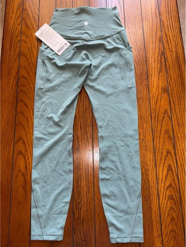 Lululemon Align With Pockets High-Rise 25” Tidal Teal Size 4 NWT - Image 2