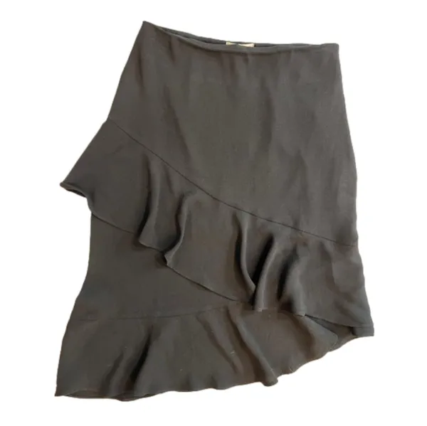 le Lis asymmetrical black ruffle skirt, Size L. NWT - Image 2