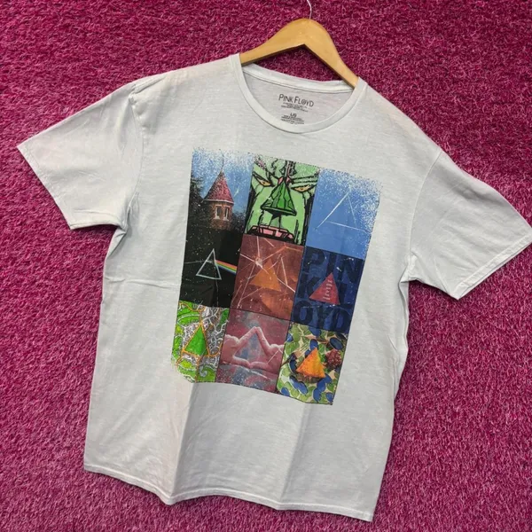 Pink Floyd Dark Side of the Moon album T-shirt size large - Image 3