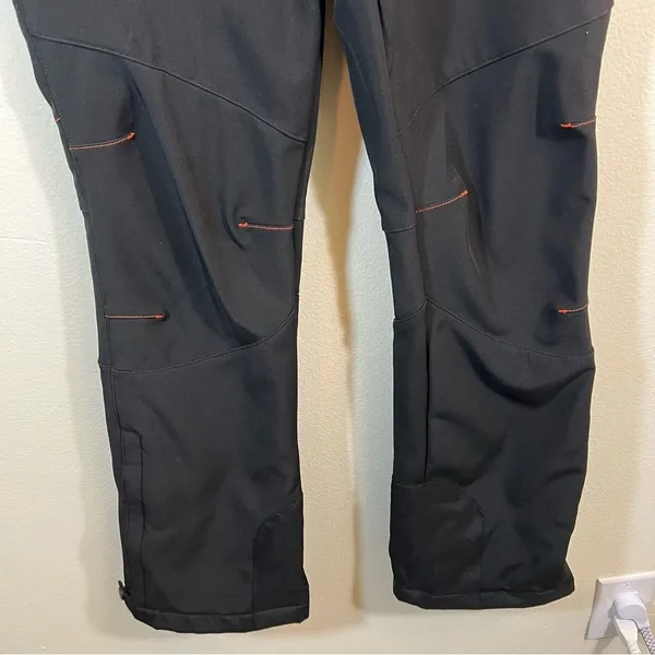 ✨ Healthyoga Women’s Black Soft Shell Pants‎ Snow Small - Image 3