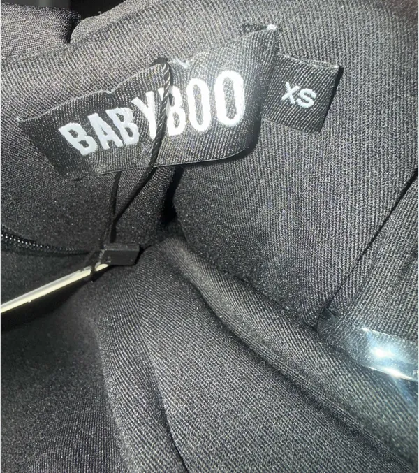 Babyboo black Mini Dress - Image 2