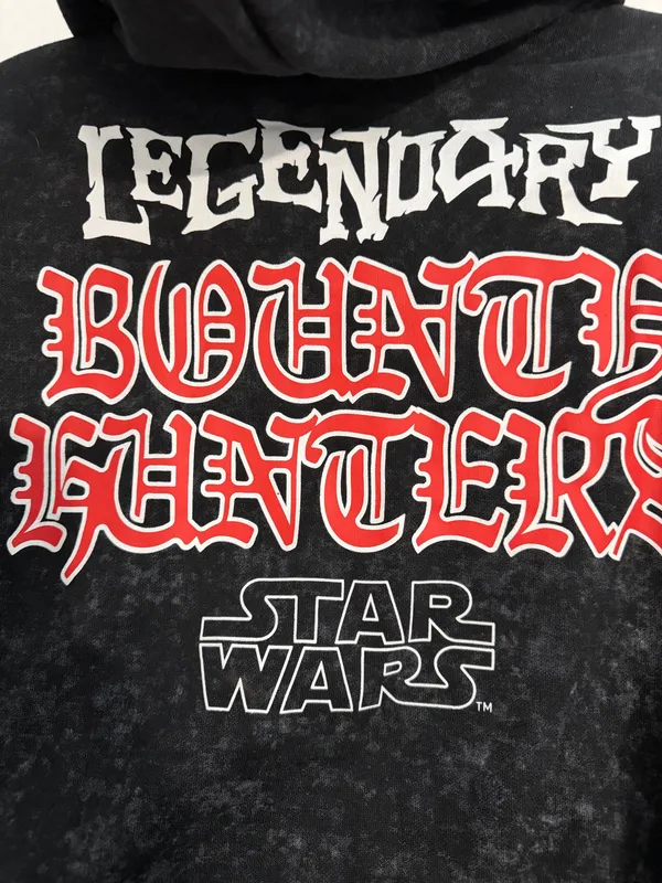 Star Wars hybrid Apparel Legendary Bounty Hunter’s Pullover Graphic Hoodie - Image 3