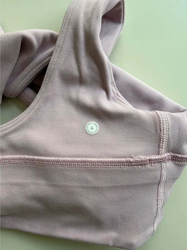Lululemon Align V Neck Bra in Pink Peony - Image 3