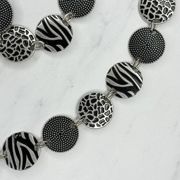 Chico's Animal Print Disc Chain Belt 2X/3X ✨ - Image 4