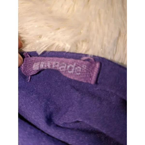 LAmade Purple Ruched Side Tube Top Strapless Size S NWOT - Image 3