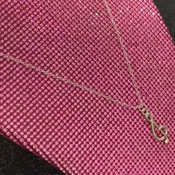Sheet Music Treble Clef Necklace Concert Jewelry - Image 2