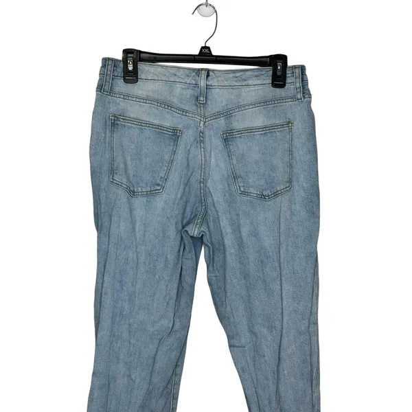 Universal Threads 90's Women's Jeans High Rise Straight Leg Denim Light Blue 30‎ - Image 6