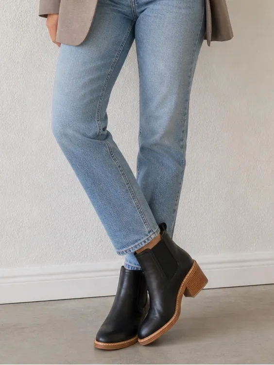 Marc Fisher Modesty Block Heel Round Toe Dress Booties - Image 2