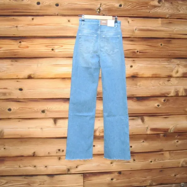 NWT Boss Orange Hugo BOSS Womens Marlene Wide Leg High Waist Jeans - Image 9
