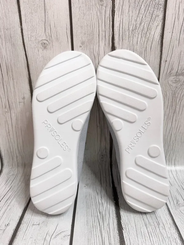 PR SOLES Active Recovery Slip On Gray Sneakers Women’s 9 Or Men’s 7 Like New - Image 4