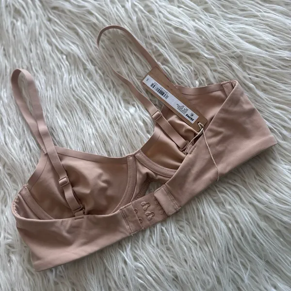 Skims Fits Everybody Unlined Demi Bra Clay Size 32C - Image 5