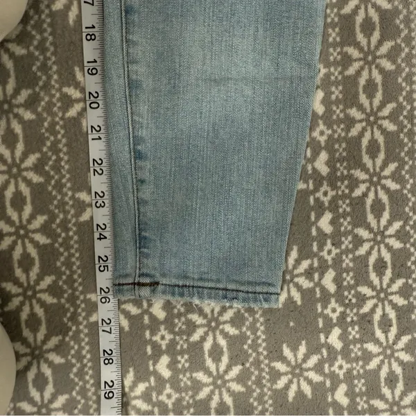 MADEWELL High Rise Skinny Crop Button‎ Front Edition JeanSize 30 Minimalist - Image 10