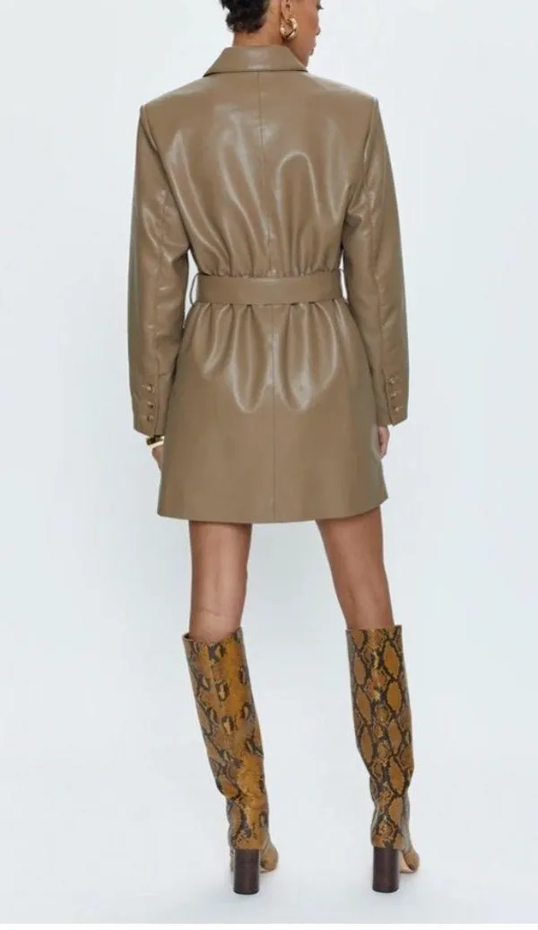 Pistola Romina Belted Blazer Dress - Image 4