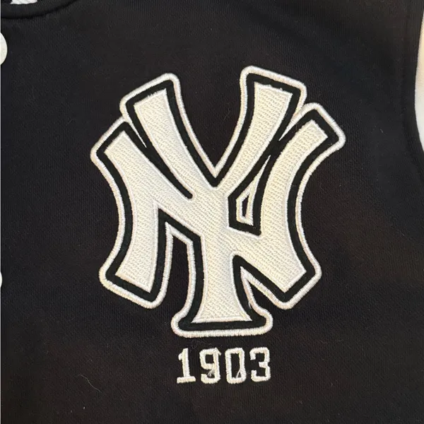 New York Mets Cotton Button Up Made in Japan‎ Size Large - Image 4