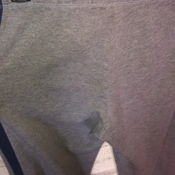 PINK VICTORIA’S SECRET sweatpants gray blue and burgundy size small boyfriend​​​ - Image 8