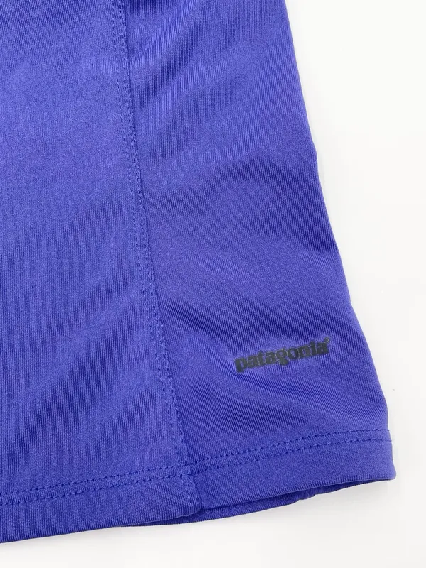 Vintage Y2K Patagonia Capilene Crop Tank Top Size Small Purple Tight Fit Cropped - Image 3