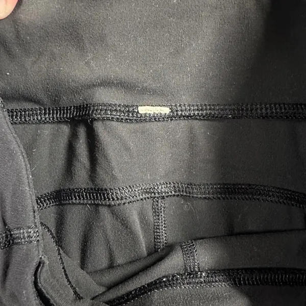 Lululemon Speed Tight III Ruched Leggings Womens 4 Black‎ Pull On Pockets - Image 4