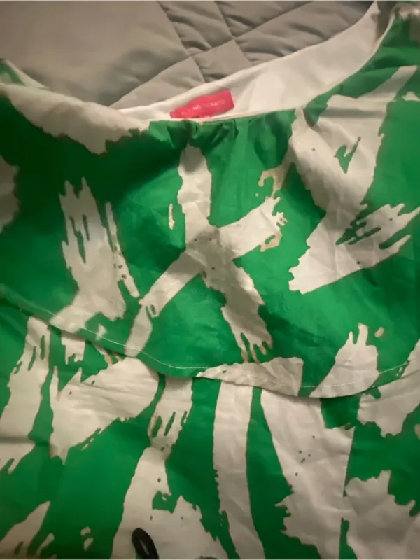 Flying Tomato green and White Lightweight Blouse - Image 16
