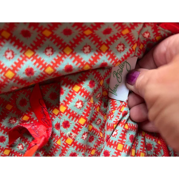 Vera Bradley Quilted Floral Tote Bag - Image 5