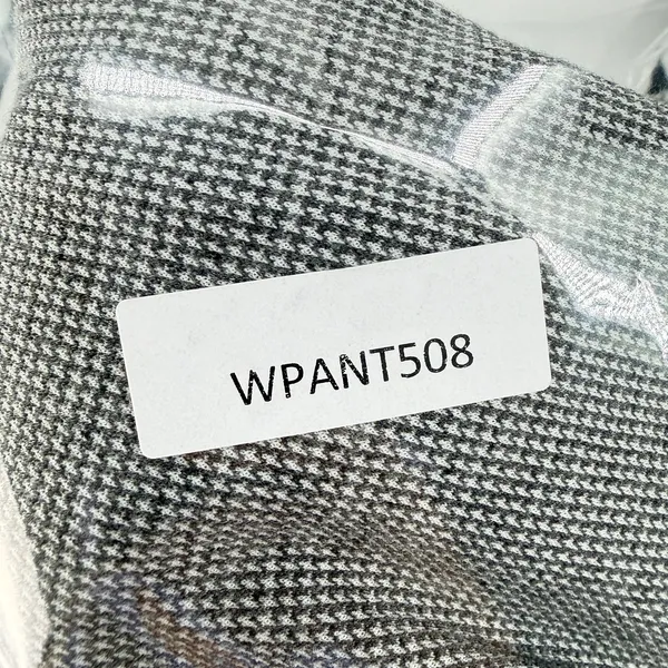 LOFT Gray Houndstooth Ponte Pull-On Straight Leg Dress Pants NEW Size M - Image 15