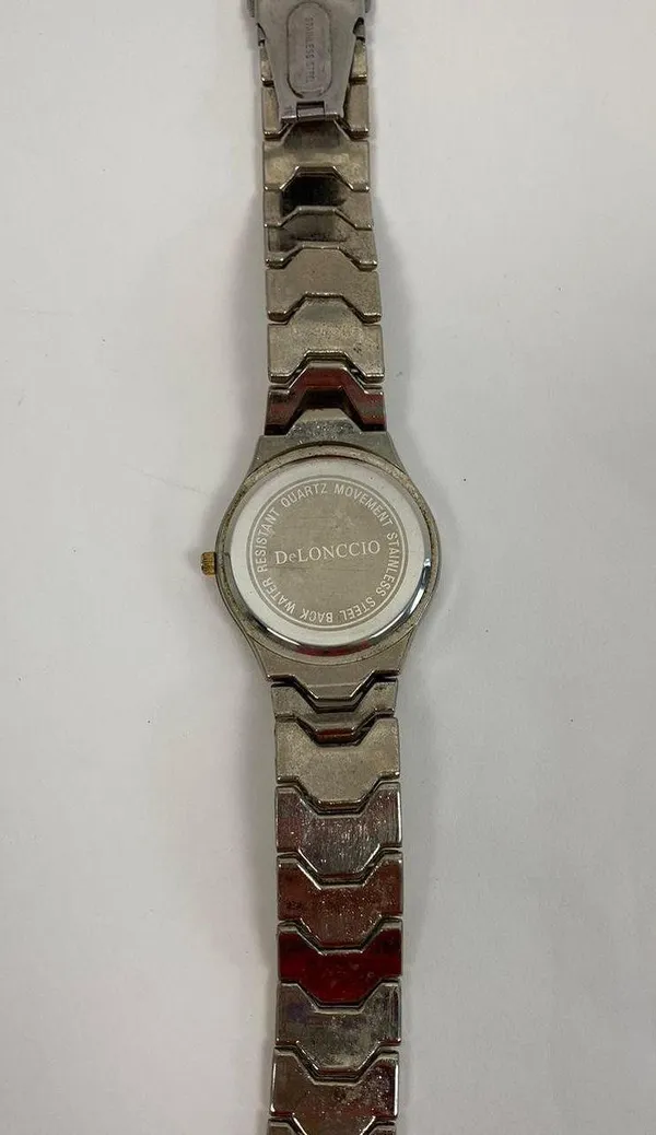 Retro DeLONCCIO Mixed Metal Watch - Image 4
