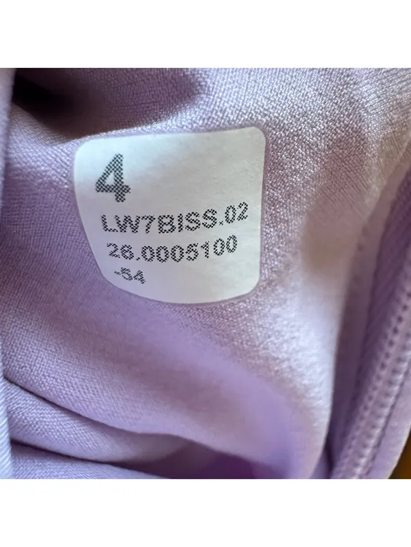 Lululemon Track That Short High Rise 3” Lilac Play Size 4 NWT - Image 6