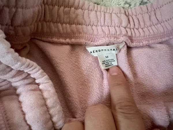 Aéropostale Dusty Pink Fleece Lounge Shorts - Image 2