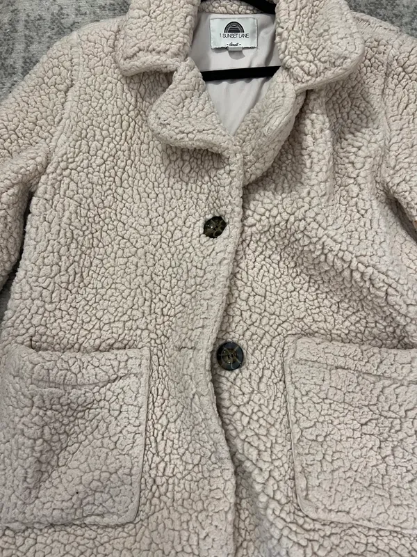 Tilly’s Teddy Sherpa Double-Breasted Coat - Image 2