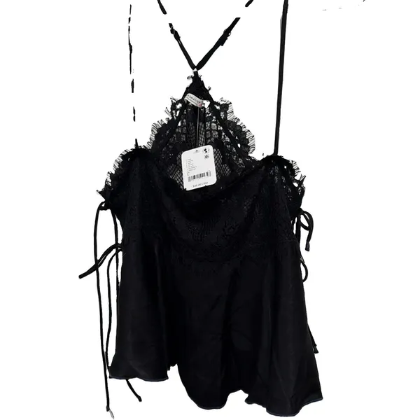 Free People Intimately Black Place Camisole - Image 3